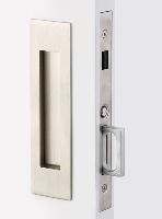 Emtek2153Pocket Door Mortise Lock Modern Rectangular Narrow