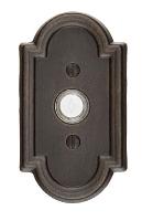 Emtek2411Tuscany Bronze Doorbell with No. 11 Rosette