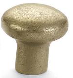 Emtek86117Sandcast Bronze Round Knob 1-3/4 in. diam.