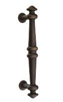 Emtek86168Tuscany Bronze Recoleta Door Pull 8 in. CtC